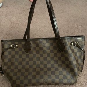LOUIS VUITTON DAMIER EBENE NEVERFULL